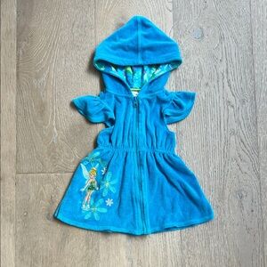 🧚 Disney Tinkerbell Swim Cover Up. Size 2T.